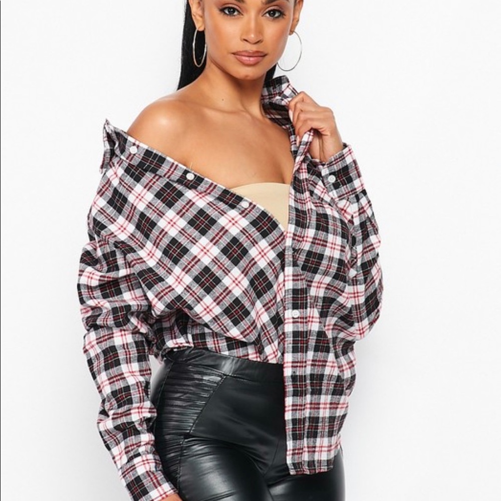 Flannel Oversized Shirt